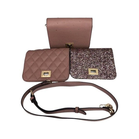 Cynthia Rowley Crossbody Bag Mix & Mingle Small Bag Mauve - Picture 1 of 9